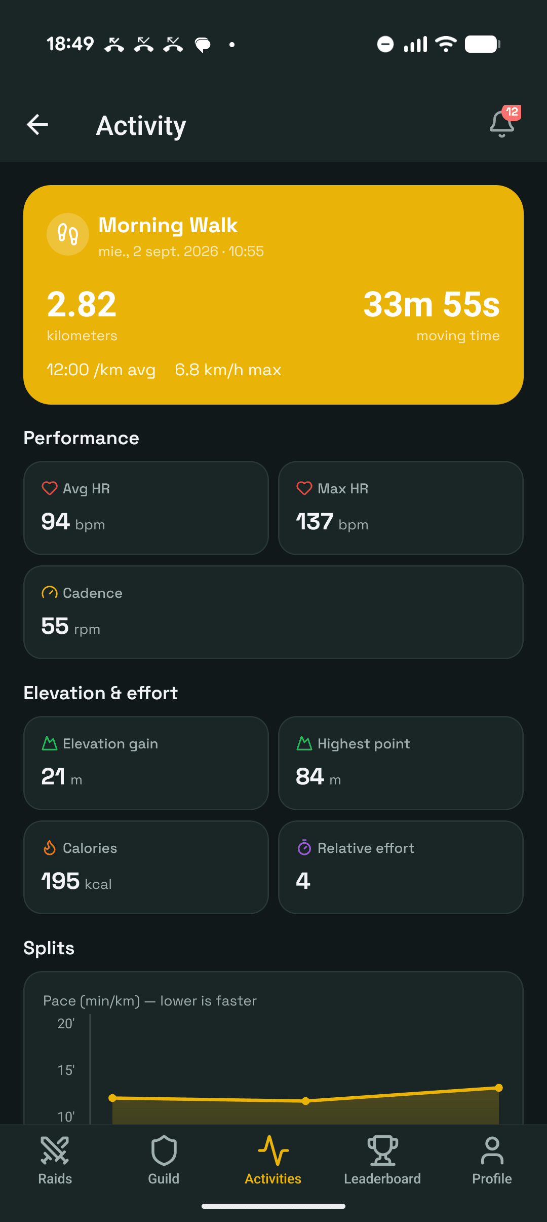 Heroes of Terra — synced activity
